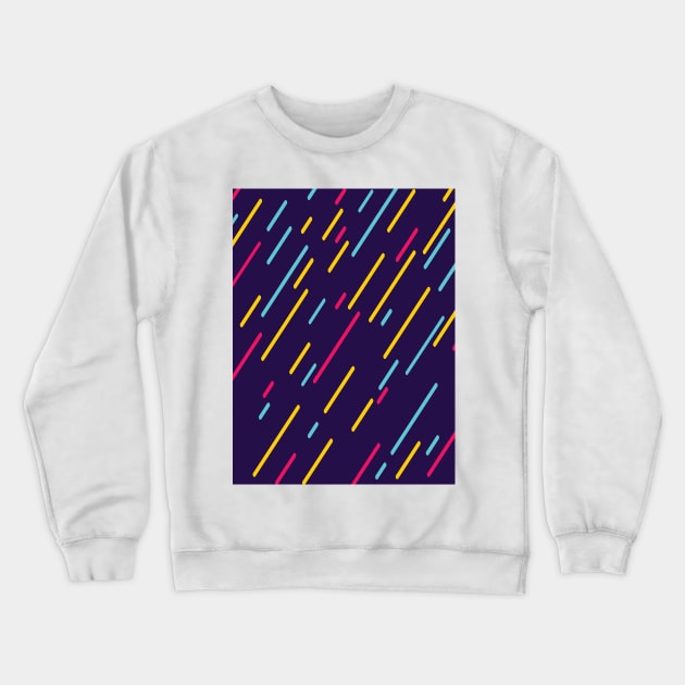 BACKGROUND 7 Pop Art Crewneck Sweatshirt by BruceALMIGHTY Baker